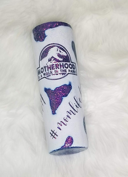 Motherhood dino tumbler