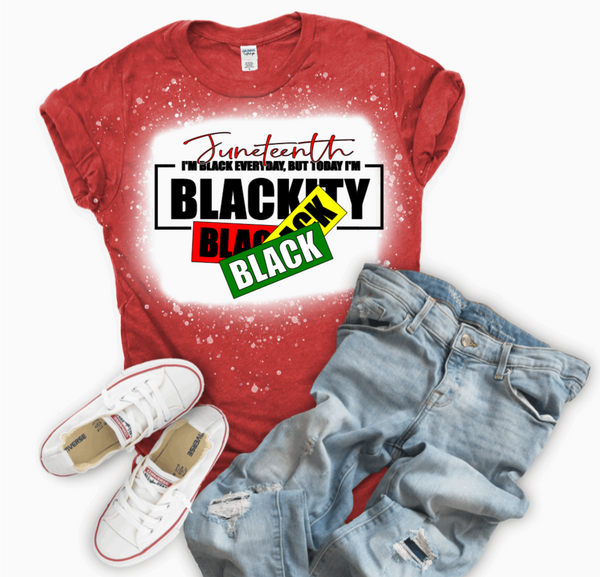 Bleached "Blackity Black"