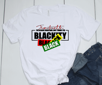 Bleached "Blackity Black"